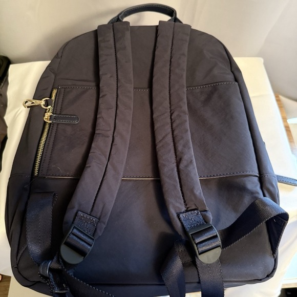 Samara The Ocean Backpack Navy Blue Nylon Unisex Laptop Work Travel Bag EUC - Picture 4 of 15